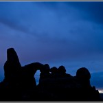 Arches National Park at night 13. - Photography by Jim Pearson © 2011